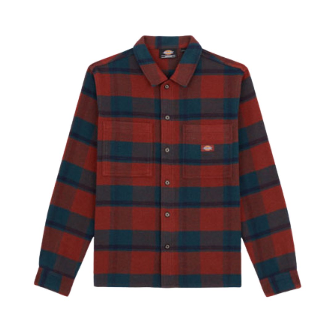 Dickies Coaling Shirt Check Dark - Swagger & Jacks Ltd