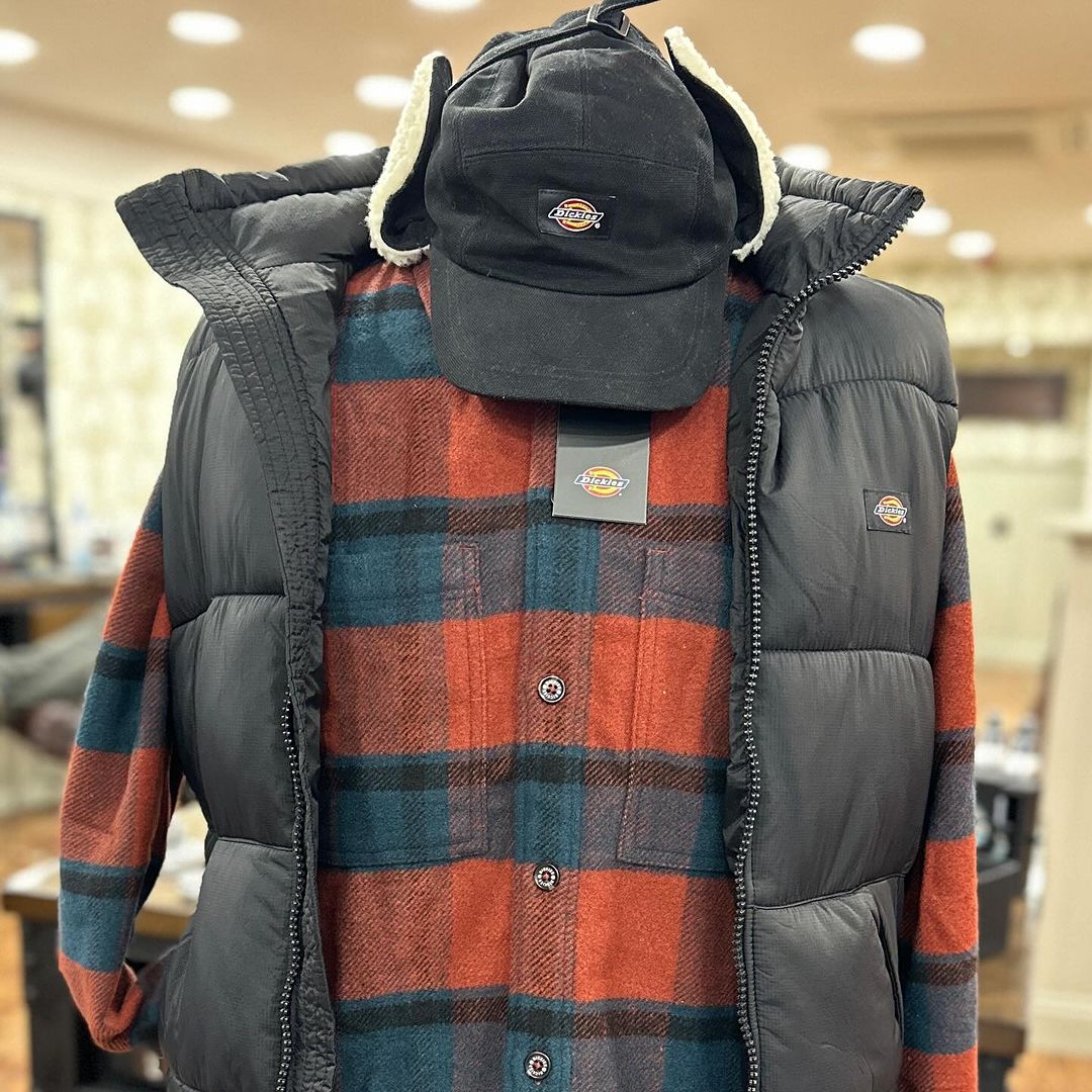 Dickies Coaling Shirt Check Dark - Swagger & Jacks Ltd