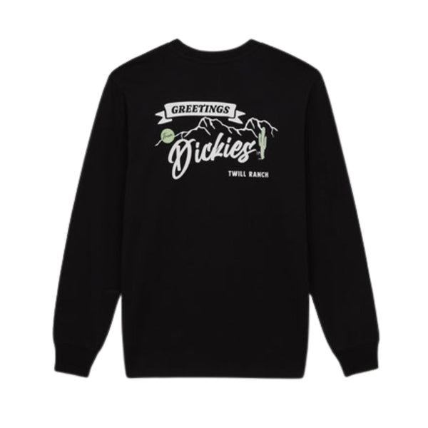 Dickies Dighton Longsleeve T-Shirt Black - Swagger & Jacks Ltd