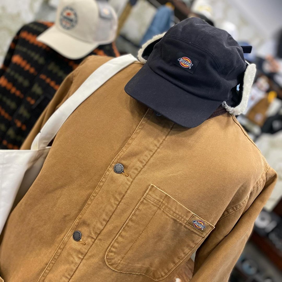Dickies Duck Canvas Chore Jacket Stone Washed Brown Duck - Swagger & Jacks Ltd