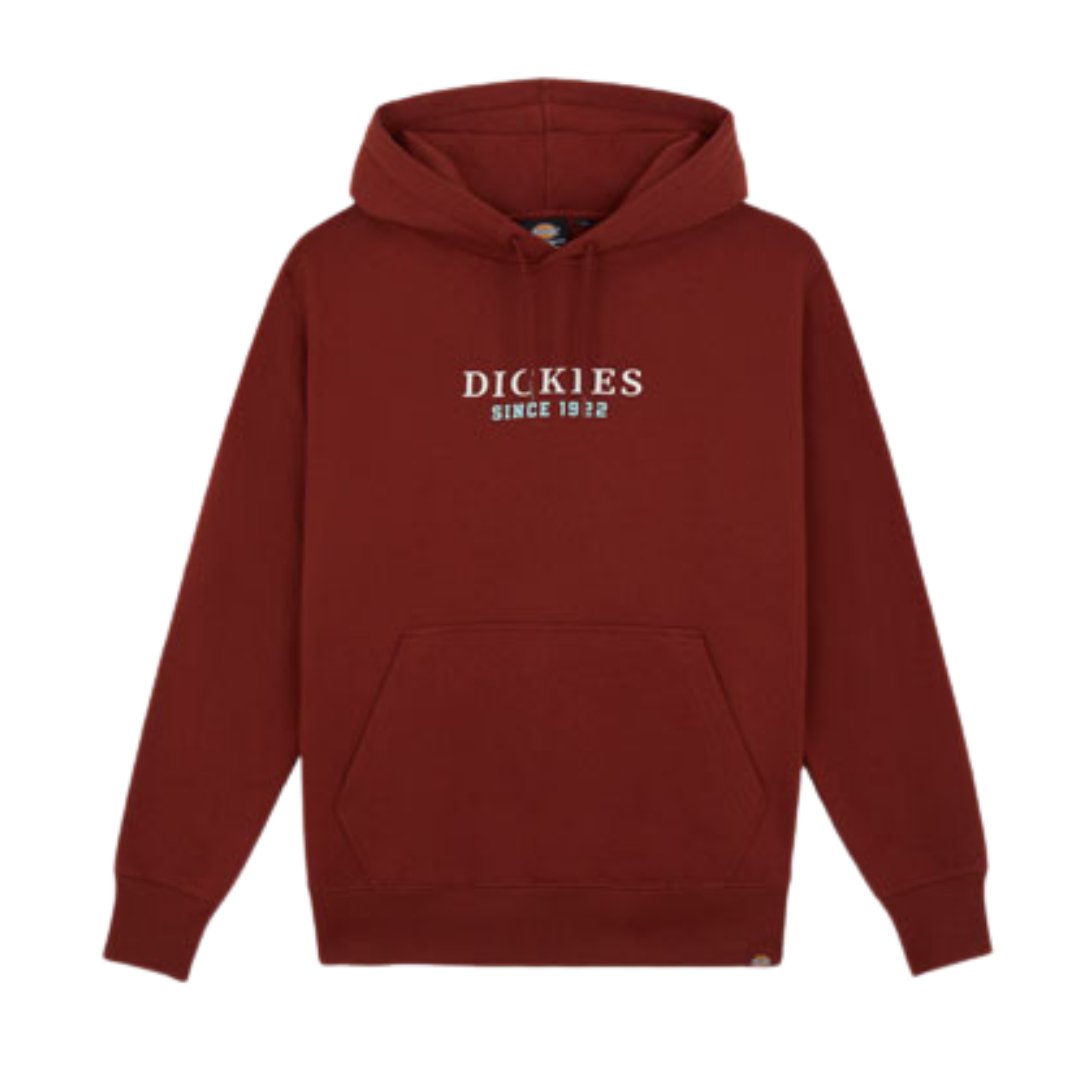 Dickies Park Hoodie Fired Brick - Swagger & Jacks Ltd