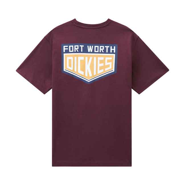 Dickies Timberlane T-Shirt Maroon - Swagger & Jacks Gentlemen's Grooming Ltd