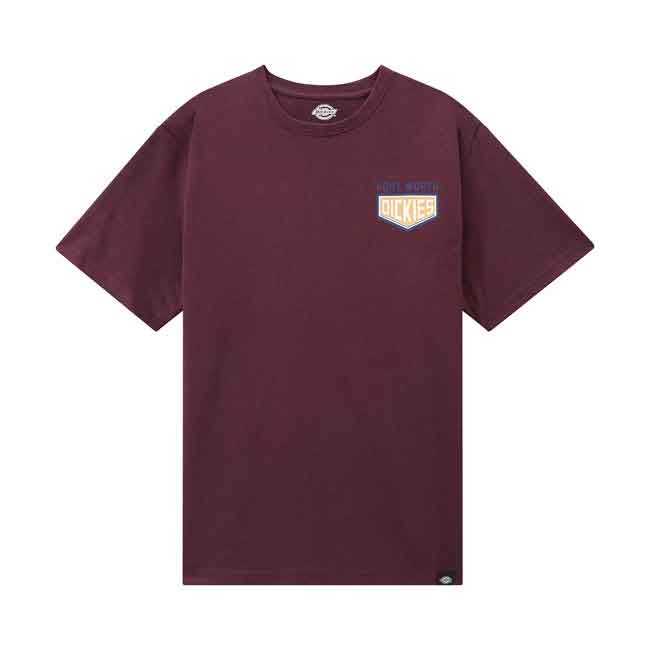 Dickies Timberlane T-Shirt Maroon - Swagger & Jacks Gentlemen's Grooming Ltd