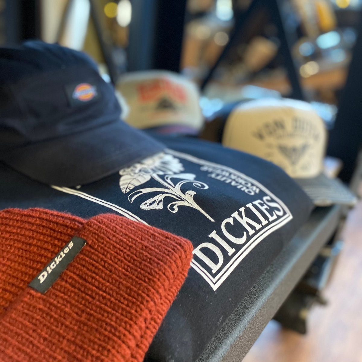 Dickies Woodworth Beanie Fired Brick - Swagger & Jacks Ltd