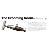 Double Edged Safety Razor in Chrome-Ivory - Swagger & Jacks Gentlemen's Grooming Ltd