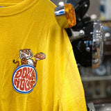 Down-n-Out Tiger In Your Tank T-Shirt Yellow - Swagger & Jacks Ltd