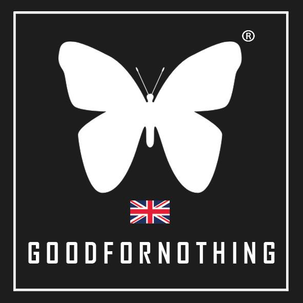 GNF Sustainable Orbit Butterfly Grey Wash T-Shirt - Swagger & Jacks Gentlemen's Grooming Ltd