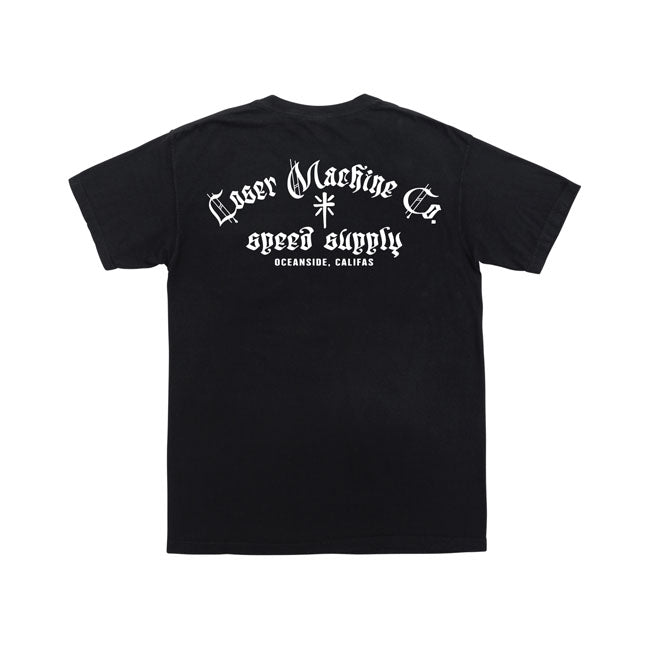 Loser Machine Gaslamp T-Shirt Black - Swagger & Jacks Ltd