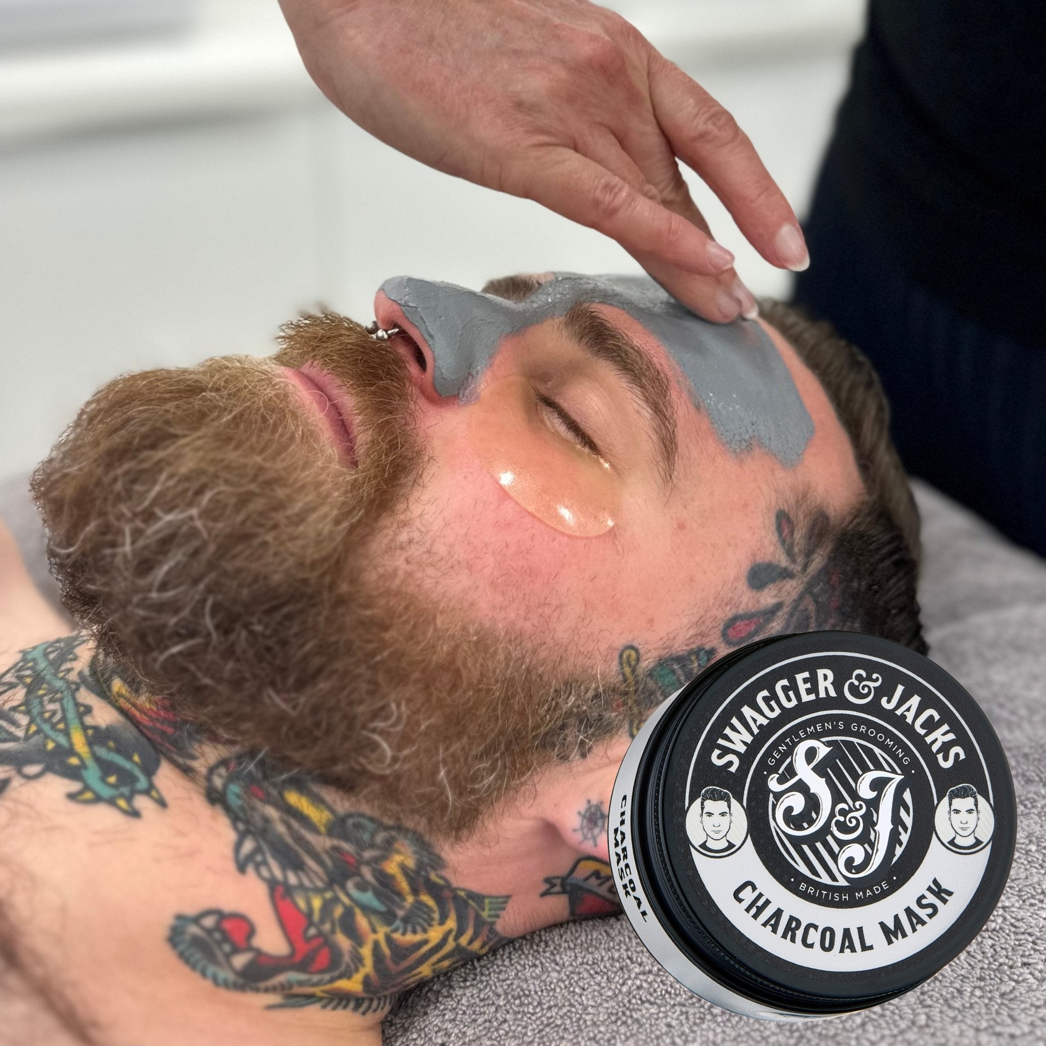 Mens Charcoal Mask - Swagger & Jacks Ltd