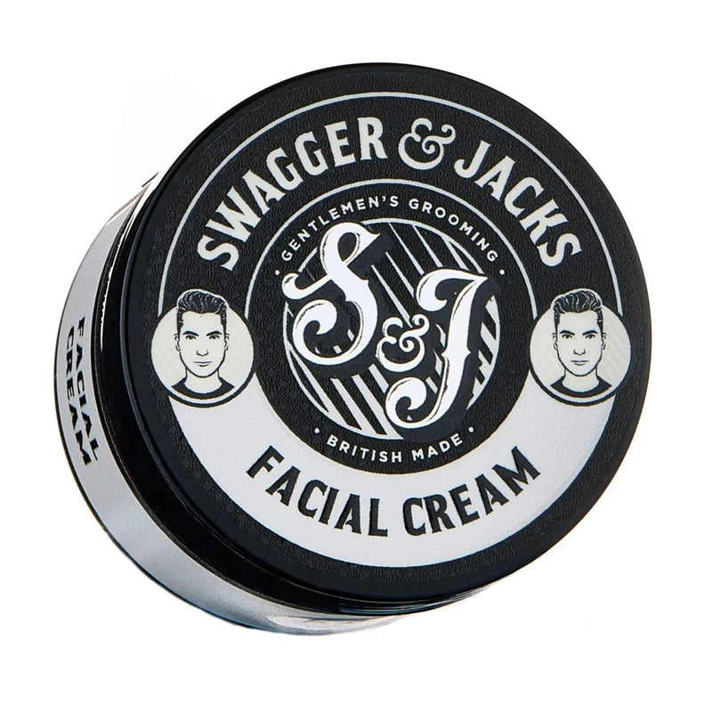 Mens Charcoal Mask + Mens Facial Cream - Swagger & Jacks Ltd