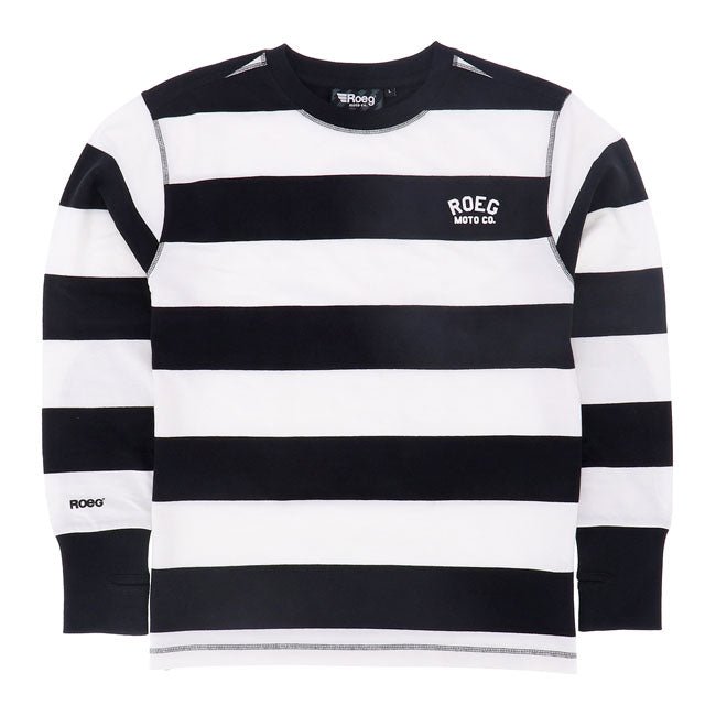 Roeg Ricky Jersey Black/White - Swagger & Jacks Ltd