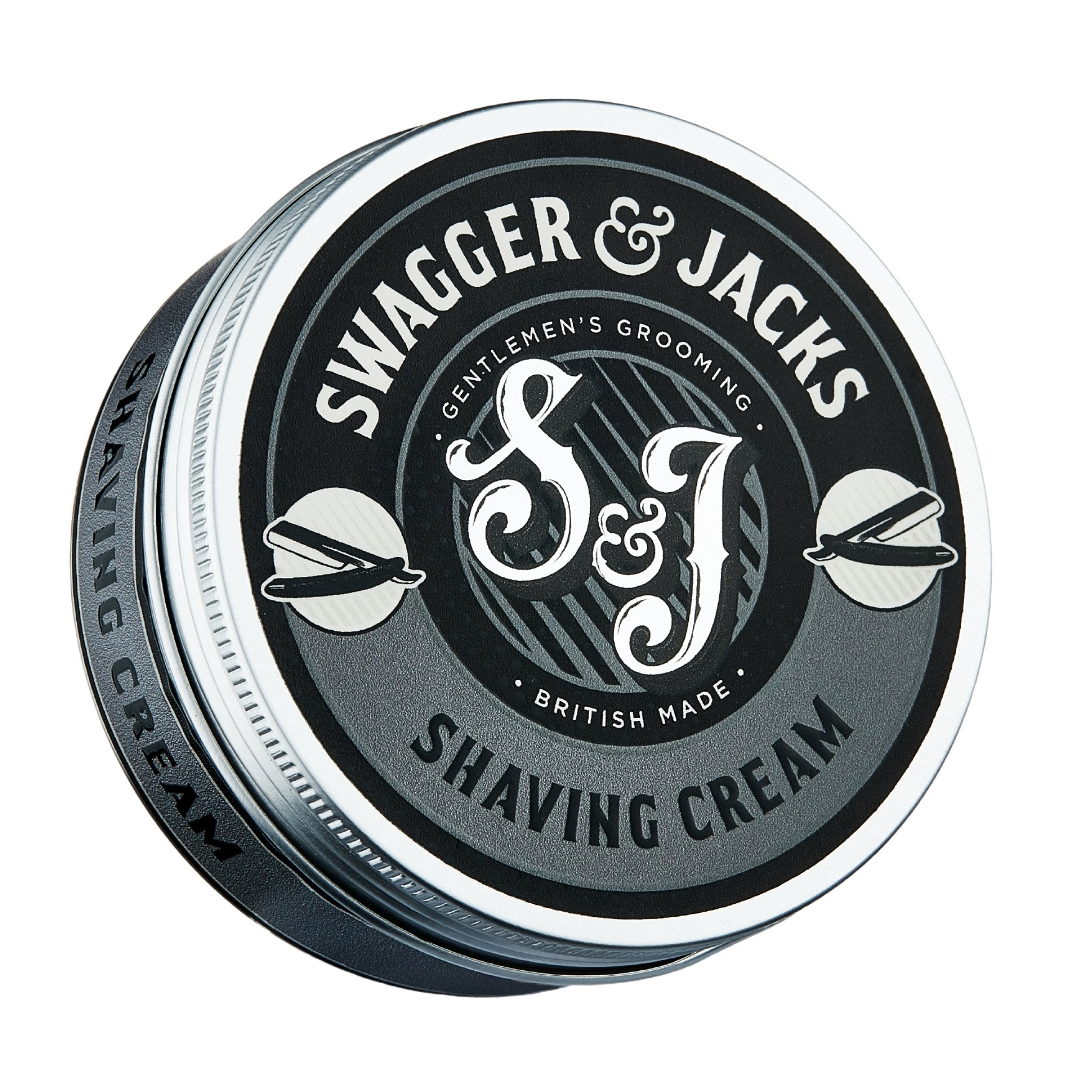 Swagger & Jacks Shaving Cream – luxury Sandalwood shave cream for sensitive skin