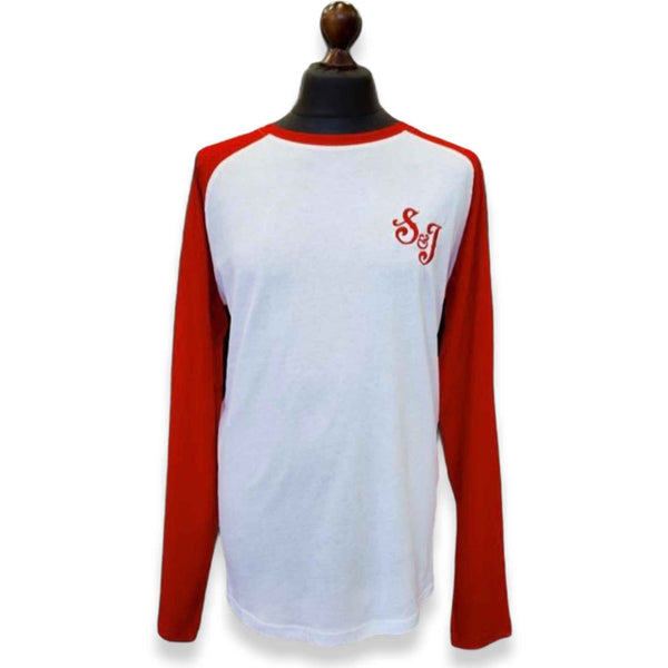 Swagger and Jacks Baseball Shirt Red/White - Swagger & Jacks Gentlemen's Grooming Ltd
