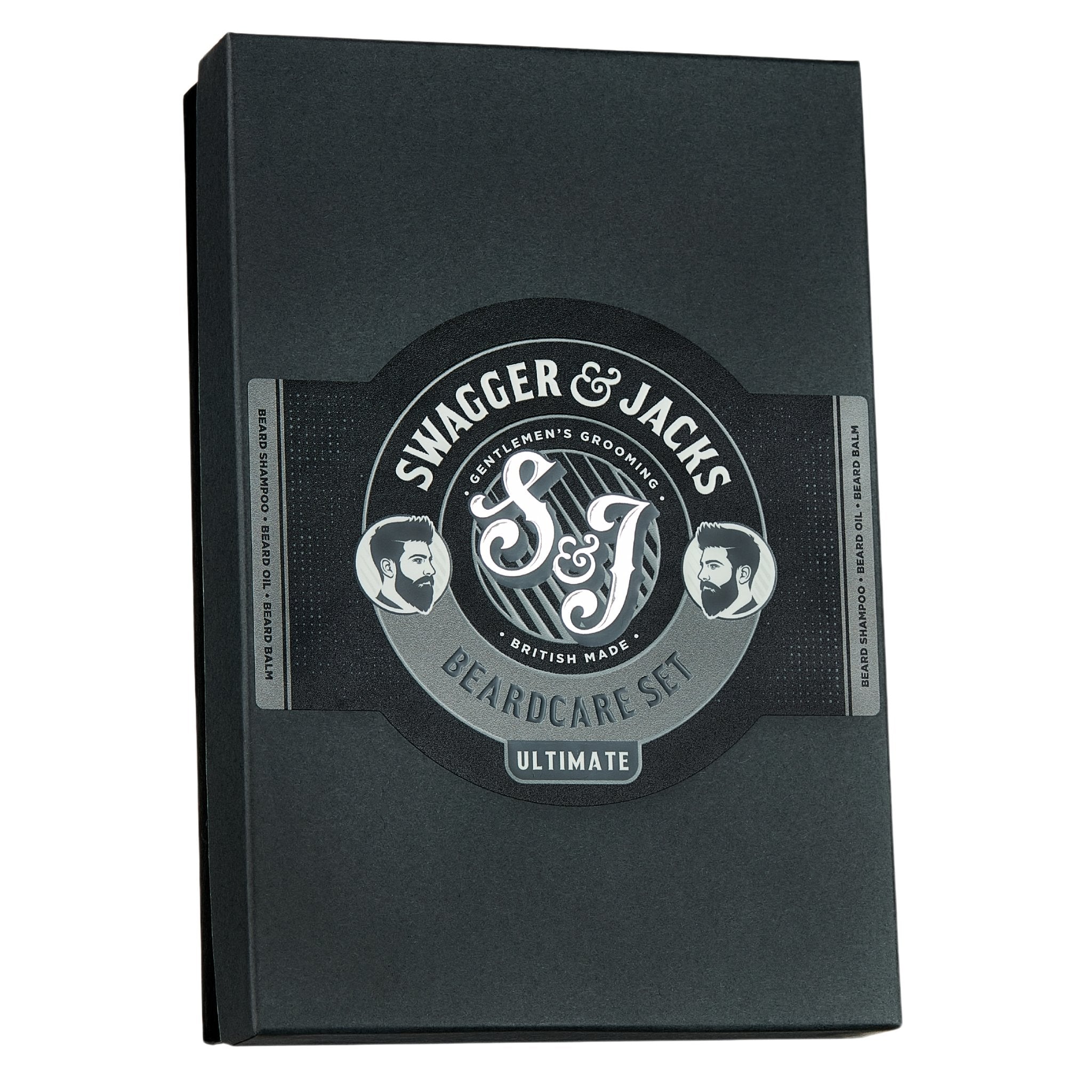 Swagger & Jacks Ultimate Beardcare Gift Box – premium men’s beardcare set with Bergamot fragrance