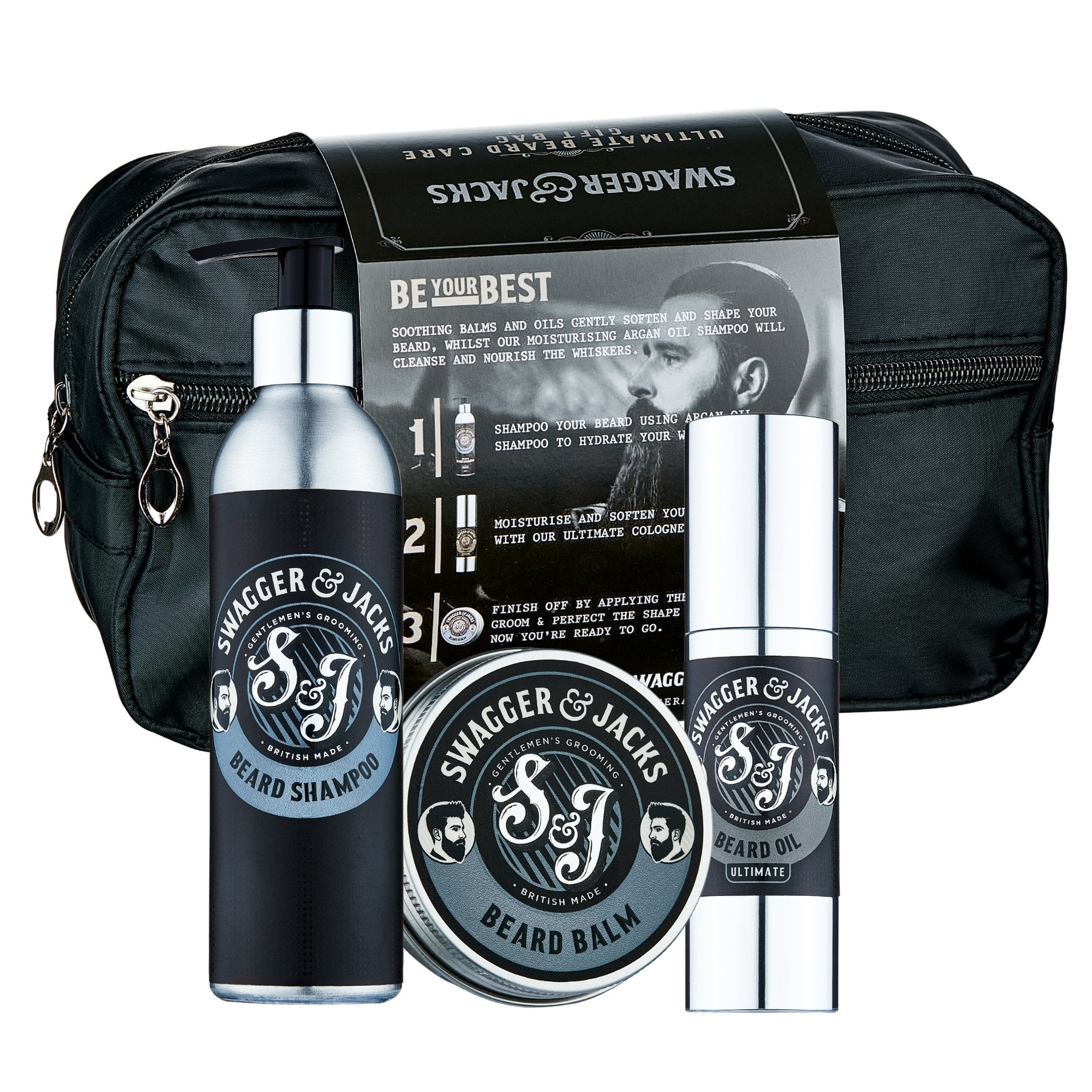 Ultimate Beard Grooming Kit - Swagger & Jacks Gentlemen's Grooming Ltd