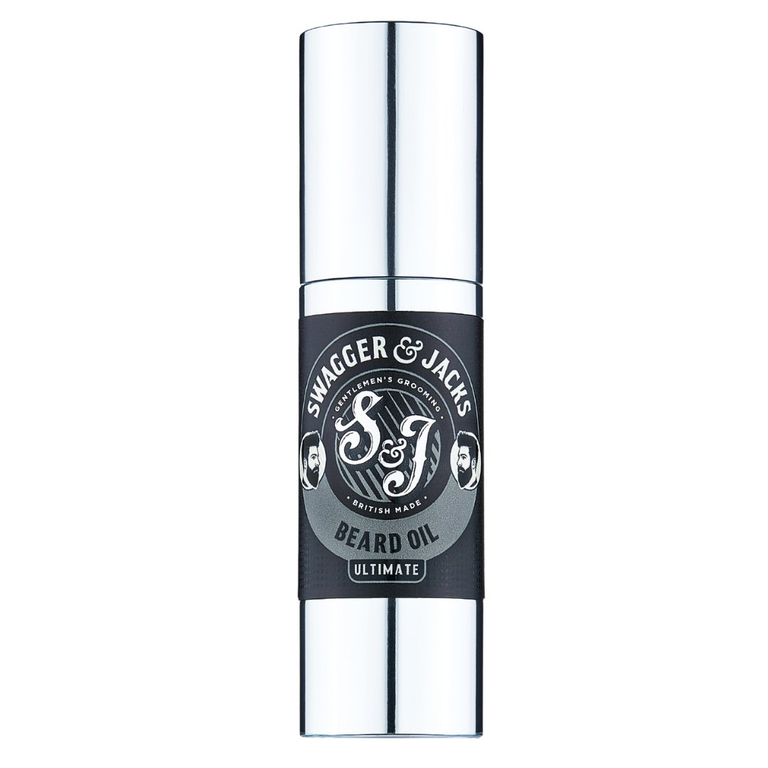 Swagger & Jacks Ultimate Beard Oil – vegan beard softener with Bergamot fragrance