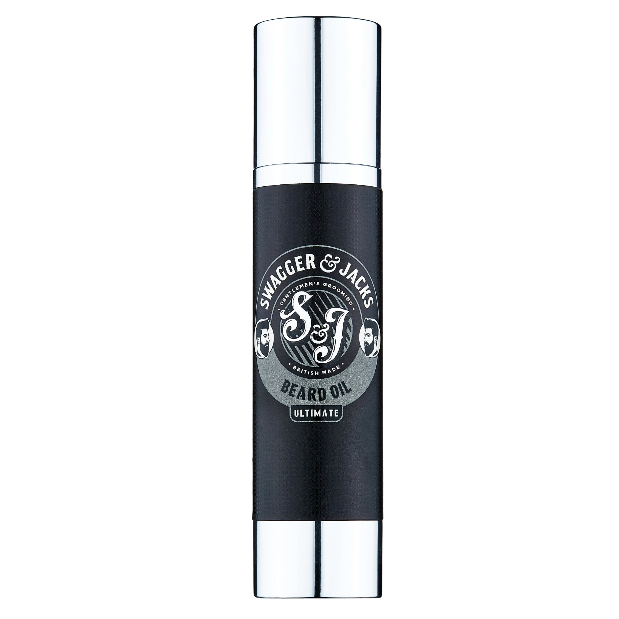 Swagger & Jacks Ultimate Beard Oil – part of Ultimate Beardcare Collection with Bergamot scent