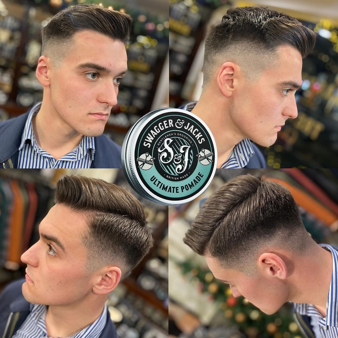 Swagger & Jacks Ultimate Pomade texture – water-based formulation with glossy finish